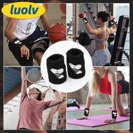 LUOLV 1Pair Wrist Guard Protector, Cotton Black Kettlebell Wrist Guard,  Sweat-absorbing 1Pair Comfortable Protecting the wrist Kettlebell