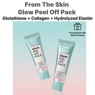 From The Skin Glow Peel Off Pack Glutathione + Collagen + Hydrolyzed Elastin Glutathione Pack, Colla