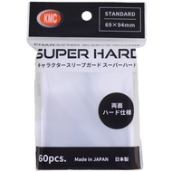 KMC Super Hard Clear Character Sleeve Guard 60pcs 69x94mm (Standard Size Sleeve Protector)