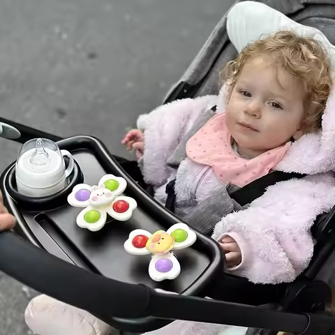 New Baby Stroller Snack Table Universal Stroller Tray Cup Holder Children's Drink Holder for Strolle