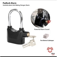 Kinbar alarm Lock padlock with alarm