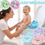 Baby Toilet Seat Kids Potty Toilet Training Portable Armrest Kid Toilet Training Tandas Budak Soft P