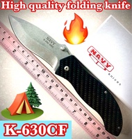 High quality folding knife Navy K-630CF for collection and use camping 🏕️