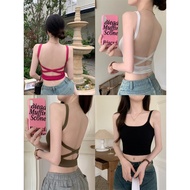 Sexy Women's Backless Cross Strap Bracherry Model 803 Hot