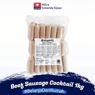 PROMO BAVARI BEEF SAUSAGE COCKTAIL 1 KG READY