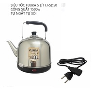 FUIKA FJ-SD50 - MEDIA electric kettle with GENUINE 5 Liter capacity - Capacity 1500W - Automatically