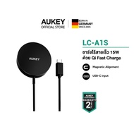 AUKEY 15W Magnetic Qi Certified Aircore Wireless Charger LC-A1S