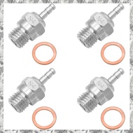 [I O J E] 4Pcs Hot Glow Plug N4 Spark Nitro  Replacement Accessories OS for    1/8 1/10 RC Car Truck
