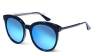 # 嚴選眼鏡 #= GENTLE MONSTER = LOVESOME 銀 黑框藍水銀 太陽眼鏡 公司貨