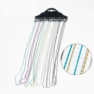 眼鏡防滑繩眼鏡鏈條女（金色）