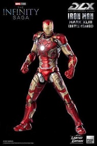 【元氣箱】Threezero (3A) DLX  復仇者聯盟 鋼鐵人 Mark 43 “MK43” 戰損版 The Infinity Saga Iron Man 1/12