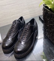 (原價過萬) 新淨二手 Preloved Chanel Oxford 黑色牛津鞋