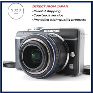 Pre-owned Product Olympus PEN E-PL1 Mirrorless Camera Kit Black w/ M.Zuiko 14-42mm Lens. 12.3MP Micr