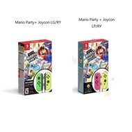 Super Mario party + Joycon Bundle  [Only Pink/yellow ready stock]