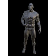 Miniature Figure THE ROCK Dwayne Johnson 1/64 HO diorama 1/87