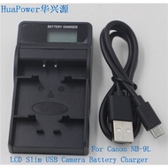 Suitable for CANON CANON NB-9L LCD USB Digital Camera Battery Charger Digital Camera Charger