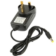 英國插頭 AC 100-240V 轉 DC 9V 2A 電源適配器，尖端 5.5 x 2.1mm amsckp UK Plug AC 100-240V to DC 9V 2A Power Adapte
