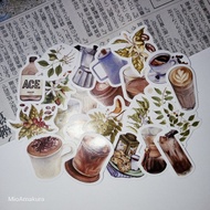23pcs vintage aesthetic stickers for journal (A7)