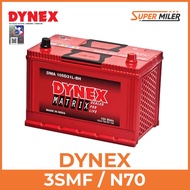 ♞,♘Dynex Matrix 3SMF / N70 Car Battery (Maintenance-Free and 12 Months Warranty)