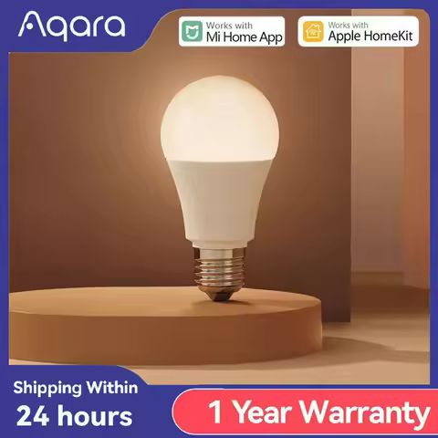2025 NEW Aqara Smart LED Bulb T1 Zigbee 3.0 Bluetooth E27 2700K-6500K 220-240V Smart Home Lamp Light