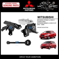 [3 IN 1] - ENGINE MOUNTING SET MITSUBISHI ATTRAGE MIRAGE 1.2 3A92 I3 CVT 2012 – 2025