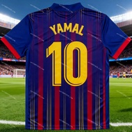 2026 Hot Sale New Style AI-Designed Football Kit Yamal Jersey Short Sleeve 3D Football Jersey Childr