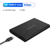 ORICO 2.5" Hard Drive Enclosure USB C 3.1 Gen 2 to SATA III 6Gbps for SSD HDD 9.5 7mm External Hard Drive Disk Case with UASP Compatible with WD Seagate Toshiba Samsung Hitachi PS4 Xbox Router
