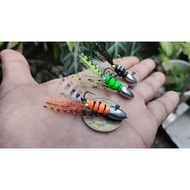 1 piece,fly shrimp tenkara 6g/8g, variations are available in sizes and colors