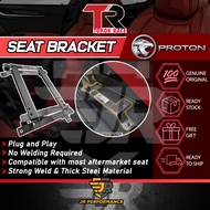 Tokok Race Bucket Seat Bracket Mitsubishi Evo Wira Waja Gen2 Persona Recaro Bride Momo Sparco OMP Sscus Tapak Kerusi