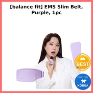 [balance fit] EMS Slim Belt, Purple, 1pc / Korean Slimming Belt / EMS Technology / 100% Genuine by H