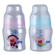 Huki 140ml Wide-Neck Pp Bottle Baby Pacifier Bottle Baby Nipple Bottle Orthodontic Milk Bottle 00-6017