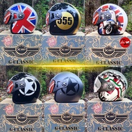 2023 ORIGINAL HELMET G CLASSIC RETRO TOPI KLEDAR /G CLASSIC/X-DOT/SGV/BKP/MHR/CAFE RACER HELMET/SIRI