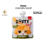 NuMew Zesty Cat Soup Snack 80g | Cat Treat | Hydration | Healthy Snack