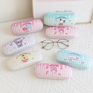 [Ready Stock] Cartoon Glasses Case PU Leather Student Glasses Case Gemini Melody Portable Glasses Ca