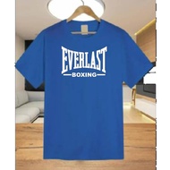 VIRAL EVERLAST B0XING SHORT SLEEVE T-SHIRT SIZE XS-5XL PREMIUM QUALITY 100%COTTON READY STOCK