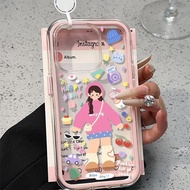 Soft Happy Cake CasingGirl Redmi 15 15C 13x Note 14 Pro Plus A5 Note 12 13 Pro Plus 10C 12C Note 11S