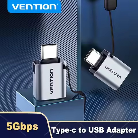 Vention USB C Adapter Type C to USB 3.0 Adapter Thunderbolt 3 Type-C Adapter OTG Cable For Macbook P