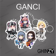 GANTUNGAN Acrylic Anime Ganci Keychain Bang Dream Raise A Suilen Series 1 Rokka Rei Ghinzykstuff