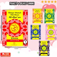 Paket 6 Buku Metode Ummi Lengkap - Jilid 1-6 Belajar Membaca Al-Quran / rosi book