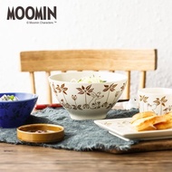 姆明Moomin卡通餐具日本進口釉下彩陶瓷碗斗笠碗大面碗小碗吃飯碗