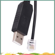 USB To Rj11 Rj12 6P4C Adapter Serial Control Cable EQMOD Cable for - Mount Pc Connect for Hand Contr