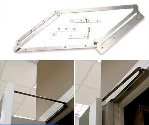 600/700/800/900/1000mm Wide Folding Door Hinge Stainless Steel Hinge Hardware 180 Degrees 90 Degrees