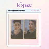 BTS RM JHOPE PHOTOCARD