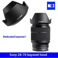 Suitable for Sony 28-70 Hood Mount Reverse Buckle FE 28-70mm Micro Single Lens ALC-SH132 No Vignetti