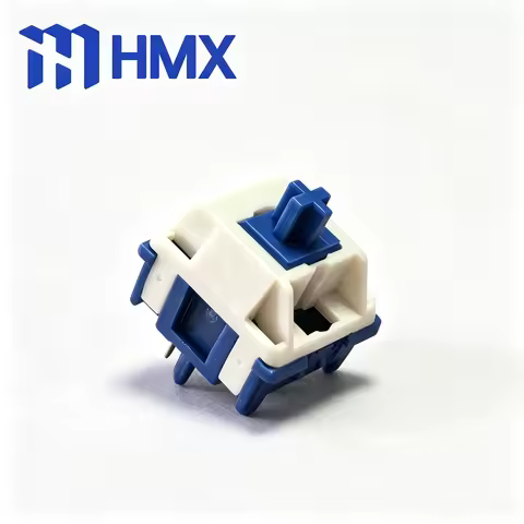 HMX XINHAI Switch HiFi Linear 37g 57g Clacky HMX Linear Keyboard Switches POM Nylon Mechanical keybo