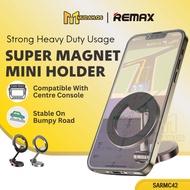 REMAX Stainless Steel Magnetic Dashboard Phone Holder For In Car Stand Mobile Handphone MDRMC42