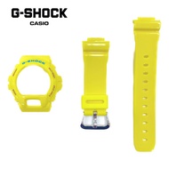 (Original) G-Shock DW-6900PL-9 Band and Bezel Yellow Glossy