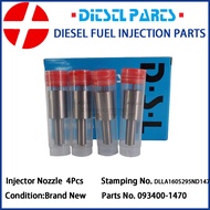 4Pcs Diesel Fuel Injector Nozzle Tips 093400-1470 DLLA160S295ND147 Injection Nozzle 23650-1217A for 