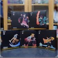 全新日版鬼滅之刃 figma Dxver，一套五款，包括炭治郎、禰豆子、煉獄杏壽郎、伊之助同埋善逸