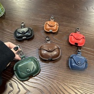 For HAVIT Air Clip Case Luxury Simple PU Leather Bluetooth Earphone Cover For HAVIT AirClip Storage 